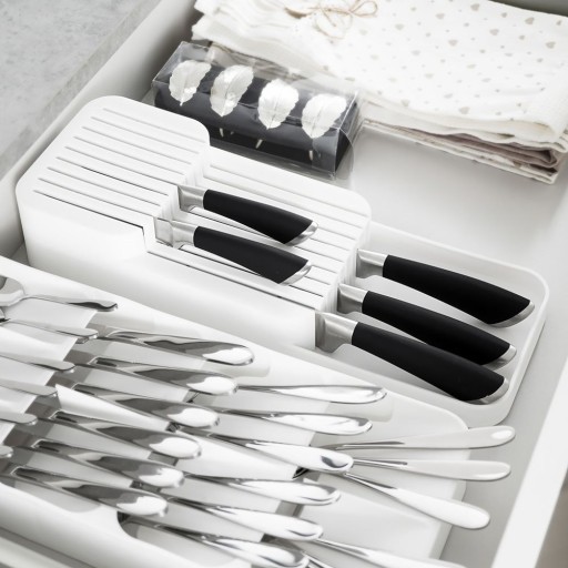 Organizér DRAWER INSERT, stojan na kuchynské nože