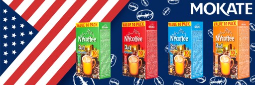 Instantný kávový nápoj 2v1 2v1 káva NYcoffe 10ks