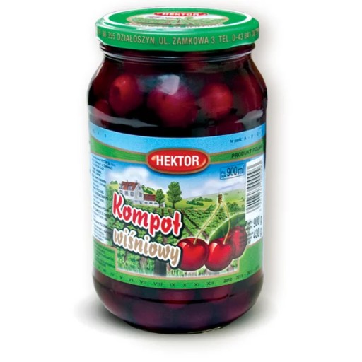 Hektor Čerešňový kompót, 900 ml