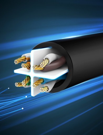 UGREEN STRONG RJ45 CAT6 2M ETHERNET SIEŤOVÝ KÁBEL