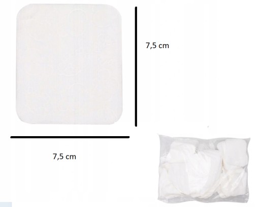 BAVLNENÉ KOZMETICKÉ VLOŽKY 500g
