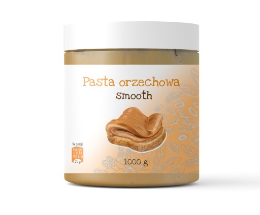 ARAŠIDOVÉ MASLO 1kg HLADKÉ 100% ARAŠIDOVÉ MASLO