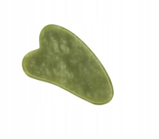 Nefritový masážny prístroj na tvár, tanier Gua Sha, sada