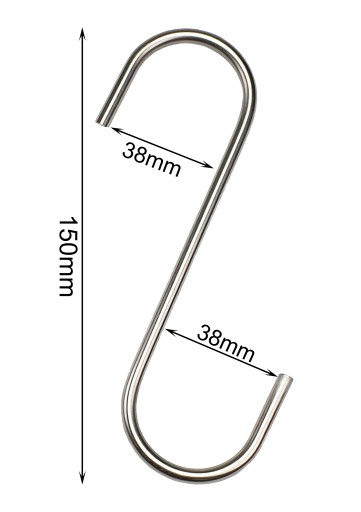 S-515-NO Fajčiarske háky priemer 5/15cm, neostré, pevné