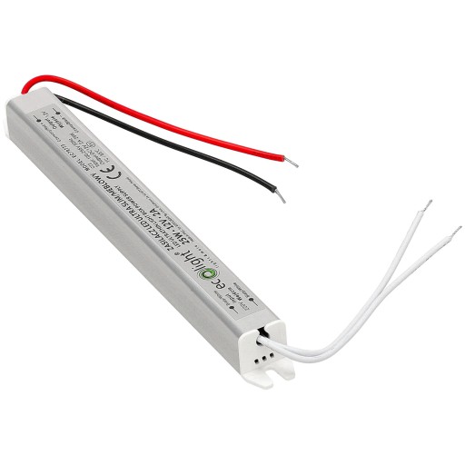 12V LED 24W 2A Nábytkový napájací zdroj Slim PRE LED PÁS