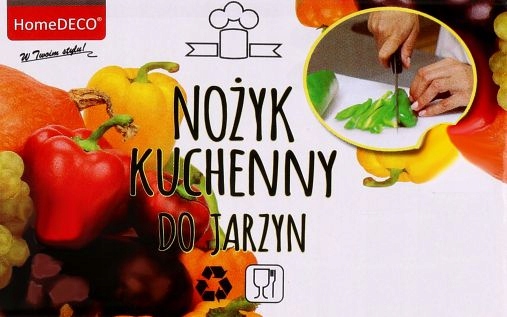 NÔŽ NA ZELENINU KUCHYŇSKÝ NÔŽ NA LÚPANIE 1 KS KOL