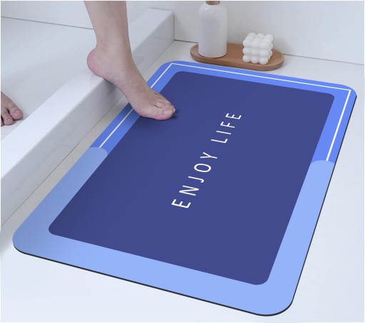KÚPEĽŇOVÁ PODLOŽKA RÝCHLOSCHNÚCE ABSORPČNÝ PROTIŠMYKOVÝ koberček do kúpeľne