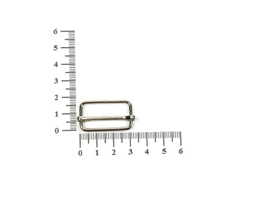 KOVOVÝ POSUVNÝ REGULÁTOR pásky 2,5cm 25mm 6ks