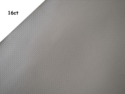 AIDA CT16 plátno, BIELA farba, 64o/10 cm, šírka 75 cm