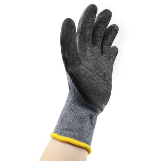 ODOLNÉ PRACOVNÉ RUKAVICE S LATEXOVÝM POVRCHOM 10