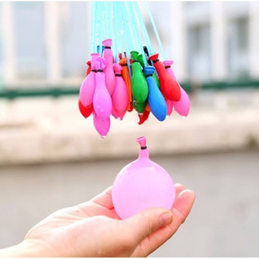 111x VODNÉ BOMBY BOMBY BALÓNY VODNÝ STROJ
