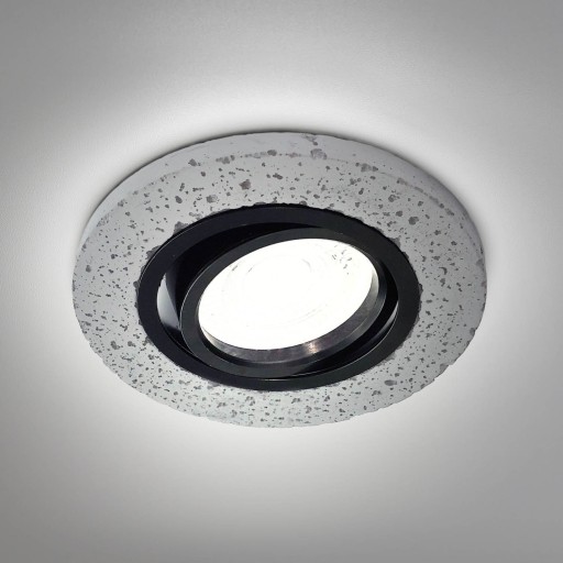 Svietidlo BARI ROUND BLACK GU10