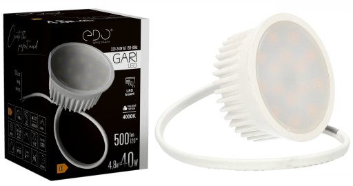 VLOŽKA DO LED SVIETIDLÁ VLOŽKA GARI 4,8W 500LM 4000K neutrálna EDO