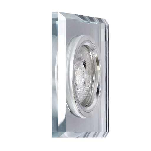 Candellux Zásuvka zapustená SS-13 GU10/GU5.3 - priehľadná