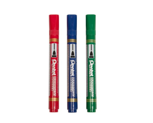 Permanentný fix PENTEL červený