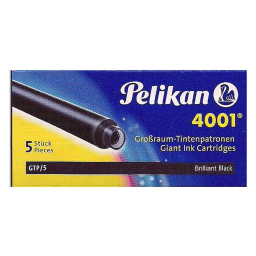 ATRAMENTOVÉ NÁPLNE PELIKAN DLHÉ ČIERNA