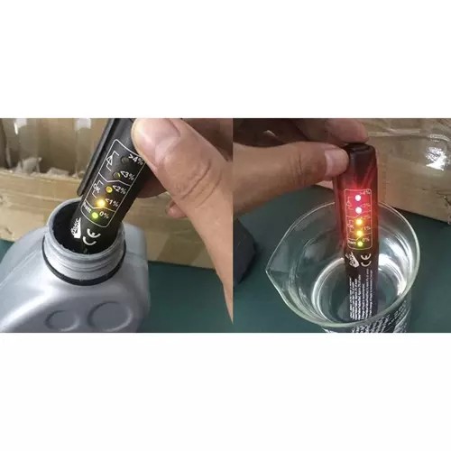 Tester brzdovej kvapaliny DOT LED merač