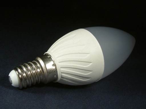 JAK 45W - LED SVIEČKOVÁ SVIEČKOVÁ žiarovka SMD 5W E14 neutrálna LED