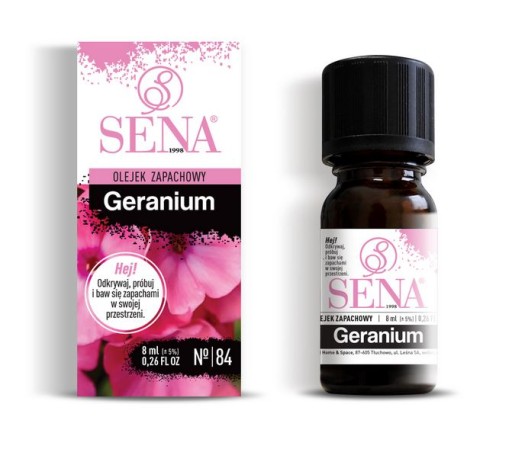 Olejové komáre muchy hmyz SENA GERANIUM