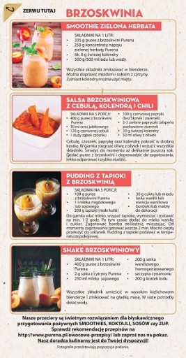 Broskyňová dreň (pyré) 100% PURENA 1kg