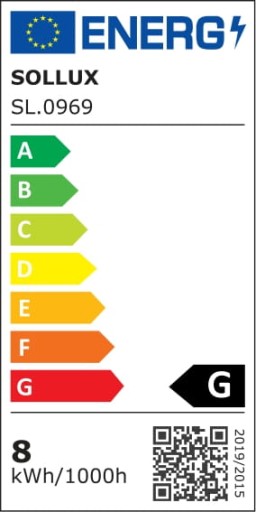 SOLLUX LED guľová žiarovka E27 4000K studená 7,5W 690lm