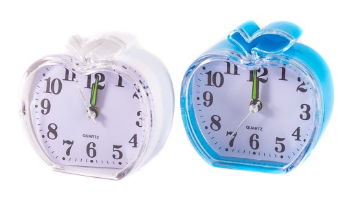 ALARM APPLE MINI HODINY S ALARMOM RÔZNE FARBY