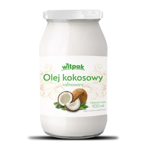Rafinovaný kokosový olej WITPAK 900ml