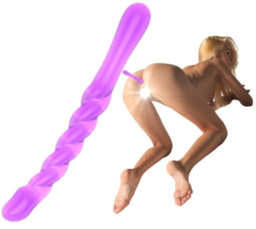 PROFILOVANÝ DILDO ANÁLNY A VAGINÁLNY PRENIK