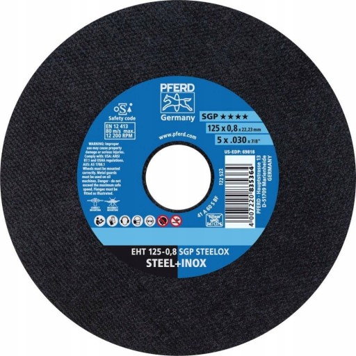 PFERD EHT 125-0,8 SGP STEELOX