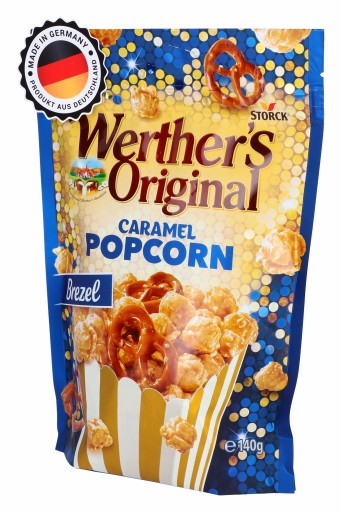 Werthers Original Karamel Popcorn Brezel 140g