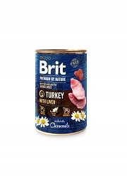 BRIT PREMIUM JUNIOR MOKRÉ KRMIVO PRE PSA s morčacím mäsom a pečeňou 400 g