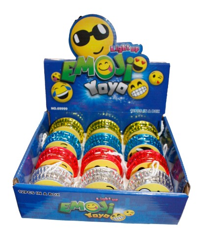 JOJO YOYO ŽIARIVÉ FAREBNÉ EMÓCIE 6CM E1685 EMAJ