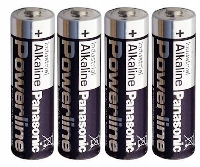 4x AA batérie Panasonic Powerline LR06
