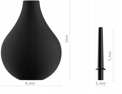 Lovetoy DELUXE DOUCHE ANAL žiarovka na klystír
