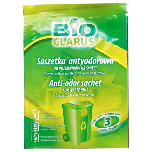 BioClarus Anti-odor vrecúško do košov na nádoby