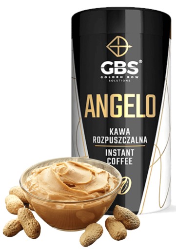 GBS ANGELO instantná káva 100g ARAŠIDOVÉ MASLO