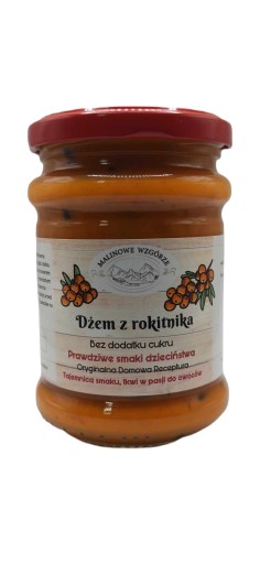 Rakytníkový džem BEZ CUKRU