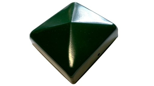 krytka strechy, krytka stĺpika, profil 80x80, zelená