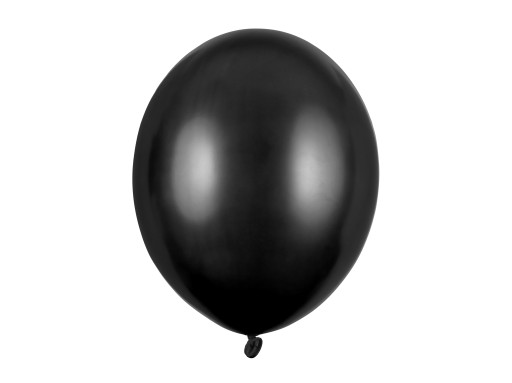 Silvestrovské balóny Silver Black Confetti 30 ks