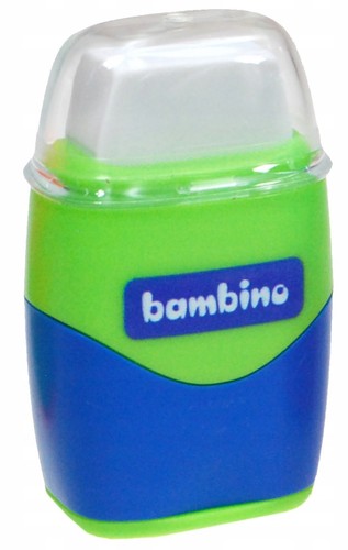 Guma s dvojitým orezávačom, mix vzorov - Bambino