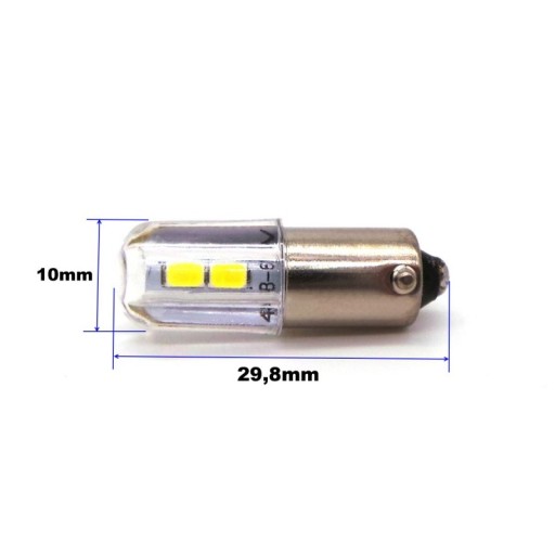 BA9S T4W LED žiarovka 12V CANBUS 350lm silná