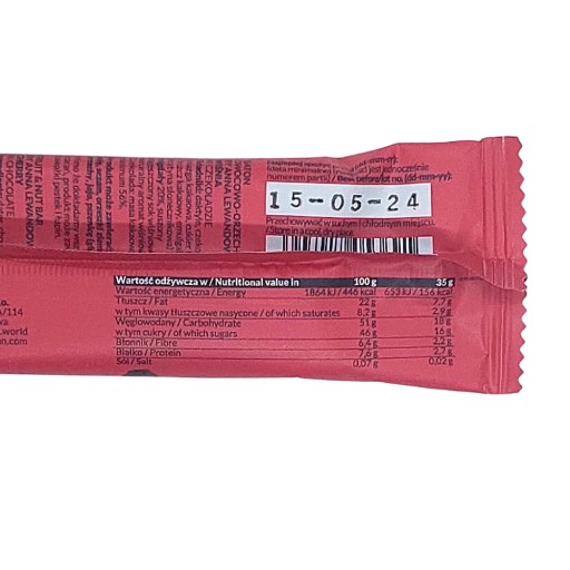 Food by Ann Energy Bar Jahoda v čokoláde 35g