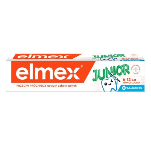 Elmex Junior zubná pasta pre deti 6-12 rokov 75ml