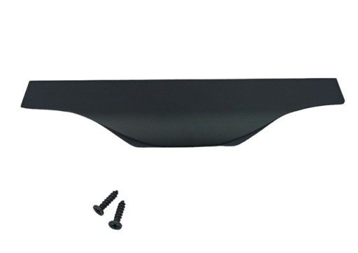 NÁBYTKOVÁ KĽÚČKA FRANCO EDGE 192/212MM MATNÁ ČIERNA