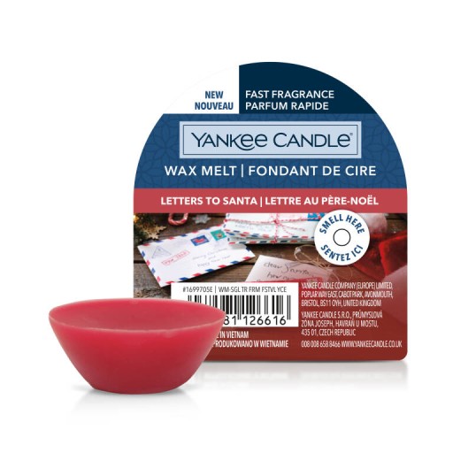 Voskové listy Yankee Candle Santovi