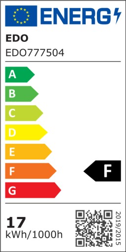 E27 A65 LED žiarovka 17W 4000K neutrál 1700lm EDO