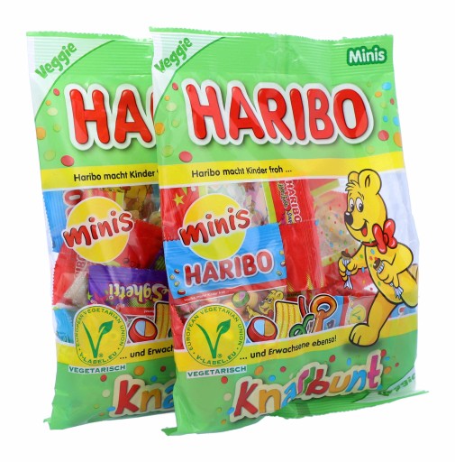 HARIBO MINI Knallbunt ovocné želé MIX chutí