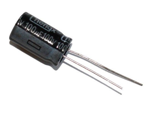 Elektrický kondenzátor 100uF/100V (2ks)/1637