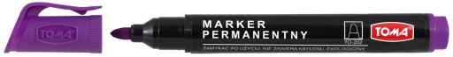 TOMA TO-202 Permanentný popisovač 1,5 mm fialový