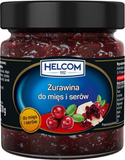 PD Brusnice k mäsu a syrom HELCOM 210g